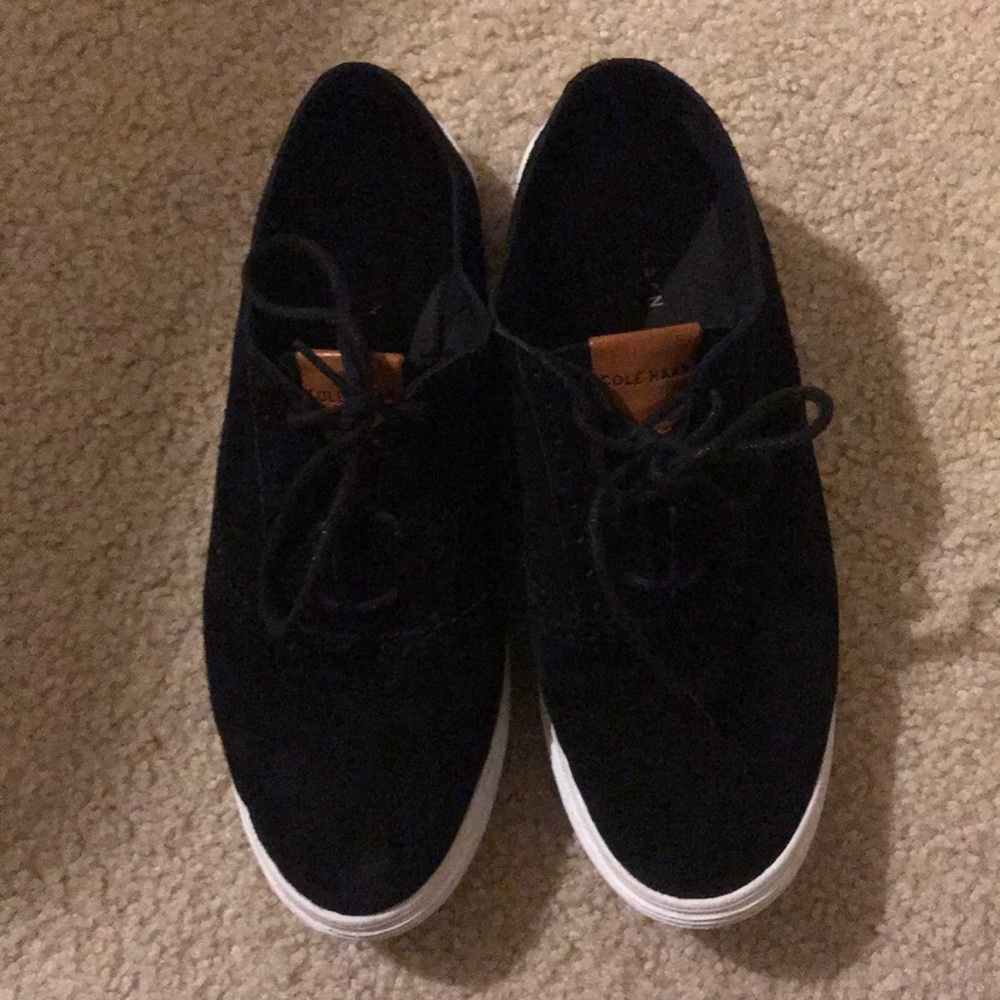 Cole Haan Suede Black Shoes in Brand New Condition